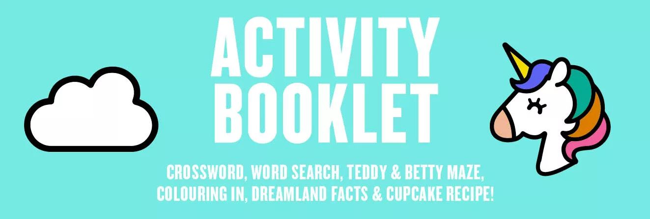 GET CREATIVE WITH OUR FREE ACTIVITY BOOKLET!