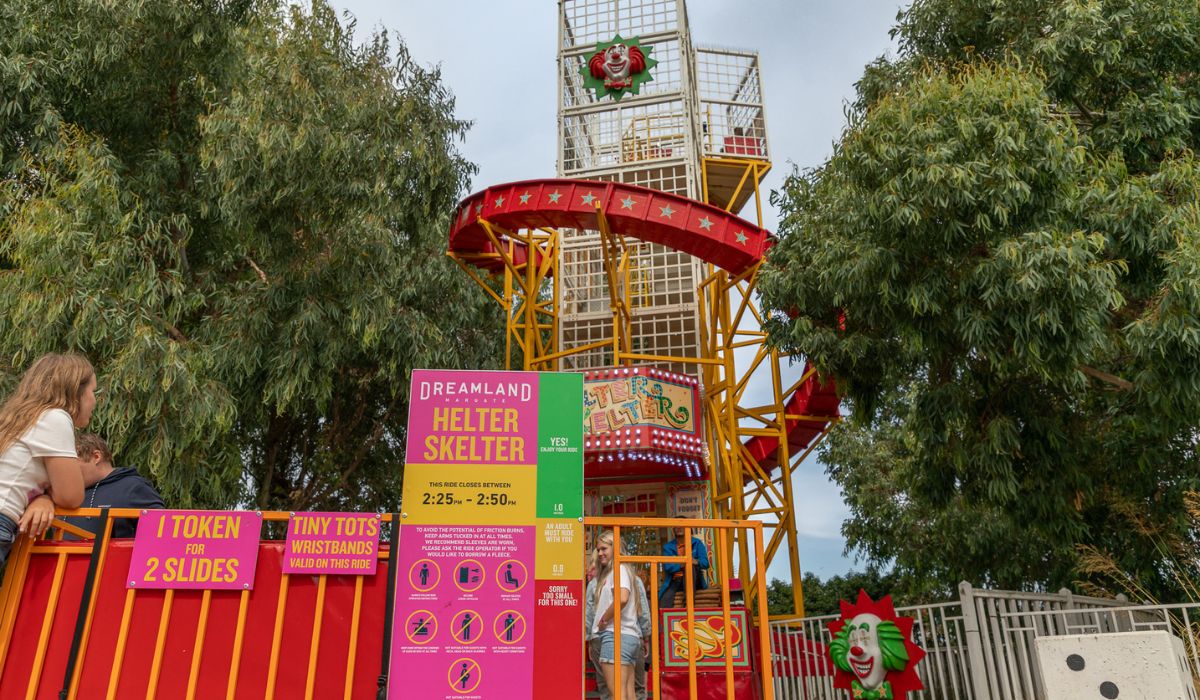 Helter Skelter attraction at dreamland