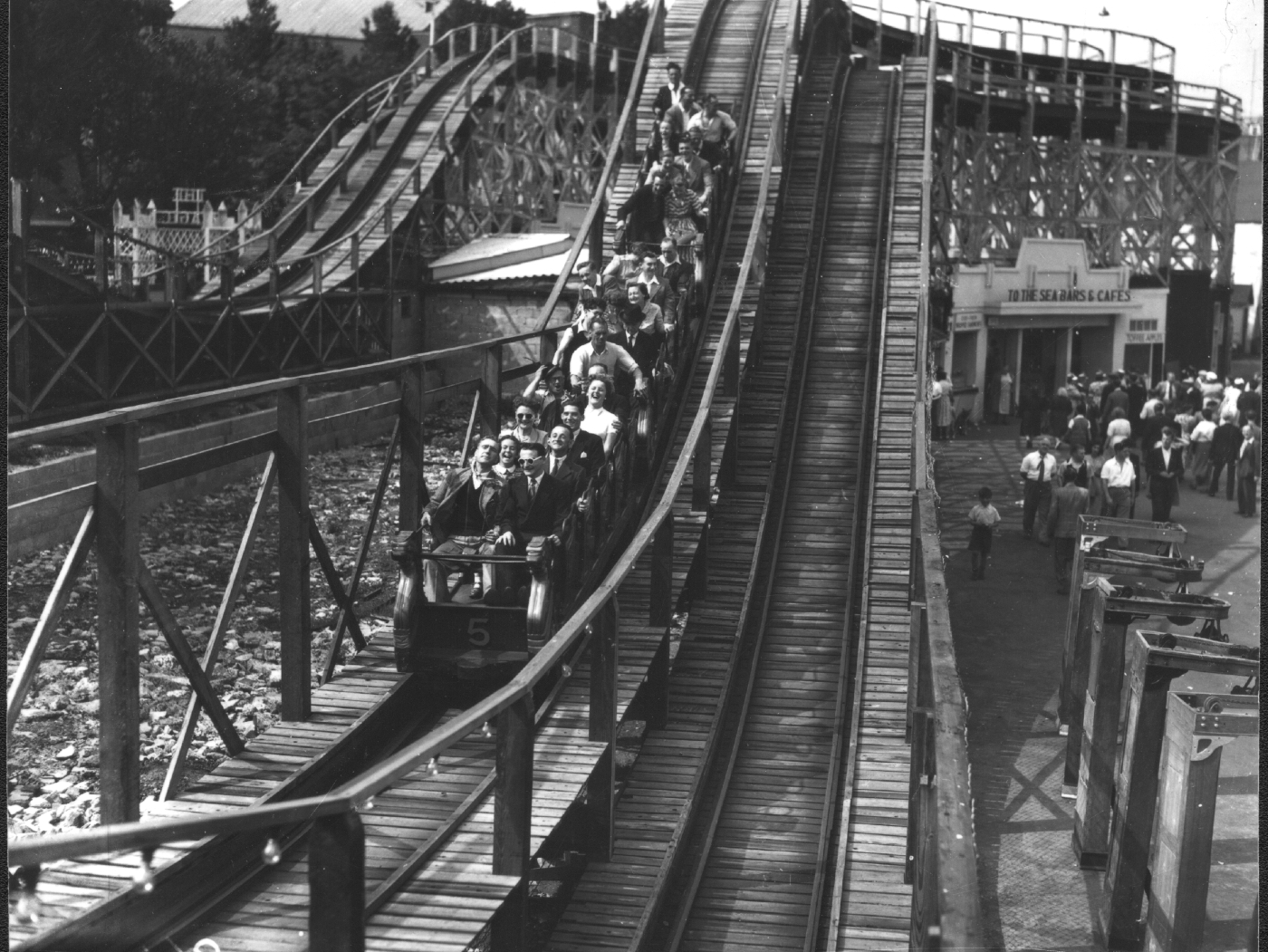 Scenic Railway in 1930s
