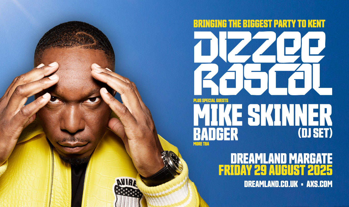 Dizzee Rascal Events Dreamland Margate Dizzee Rascal Events Dreamland Margate
