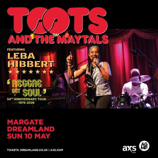 Event artwork with an image of Leba Hibbert and details of the event.